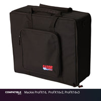 Gator Lightweight 18" x 22" Case for Mackie ProFX16, ProFX16v2, ProFX16v3