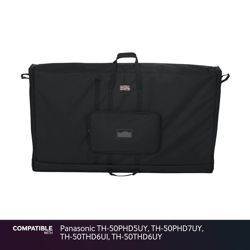 Gator 60" Transport Bag for Panasonic TH-50PHD5UY, TH-50PHD7UY, TH-50THD6UI, TH-50THD6UY