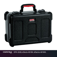 Gator 15 Mic Travel Case for DPA 2028, d:facto 4018V, d:factro 4018VL
