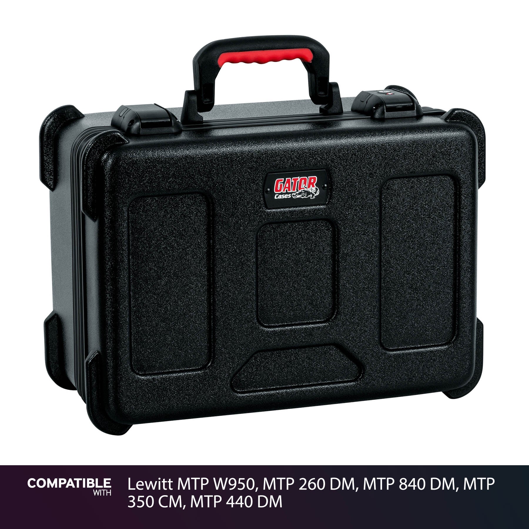 Gator 15 Mic Travel Case for Lewitt MTP W950, MTP 260 DM, MTP 840 DM, MTP 350 CM, MTP 440 DM