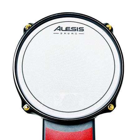 Alesis 8" Red/White Mesh Kick Pad for KAT KT-100, KT-150, KT-200, KT-300 Kits