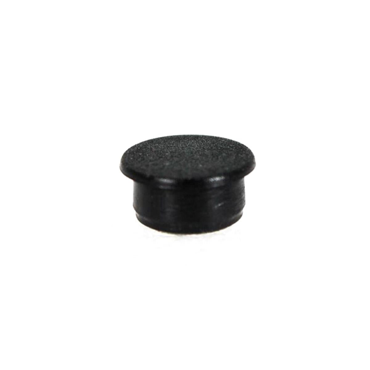 9mm Black Knob Cap for MOTU 828 MK2, 828 MK3, 828 MK3 Hybrid, 828X