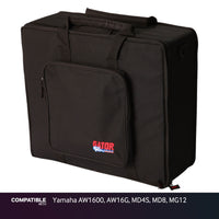 Gator Lightweight 18" x 22" Case for Yamaha AW1600, AW16G, MD4S, MD8, MG12