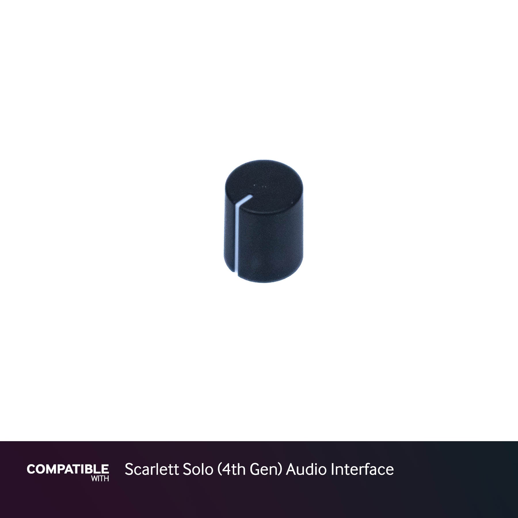 Focusrite Channel Gain Knob for Scarlett Solo (4th Gen) Audio Interface