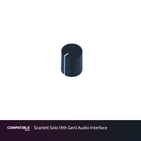 Focusrite Channel Gain Knob for Scarlett Solo (4th Gen) Audio Interface