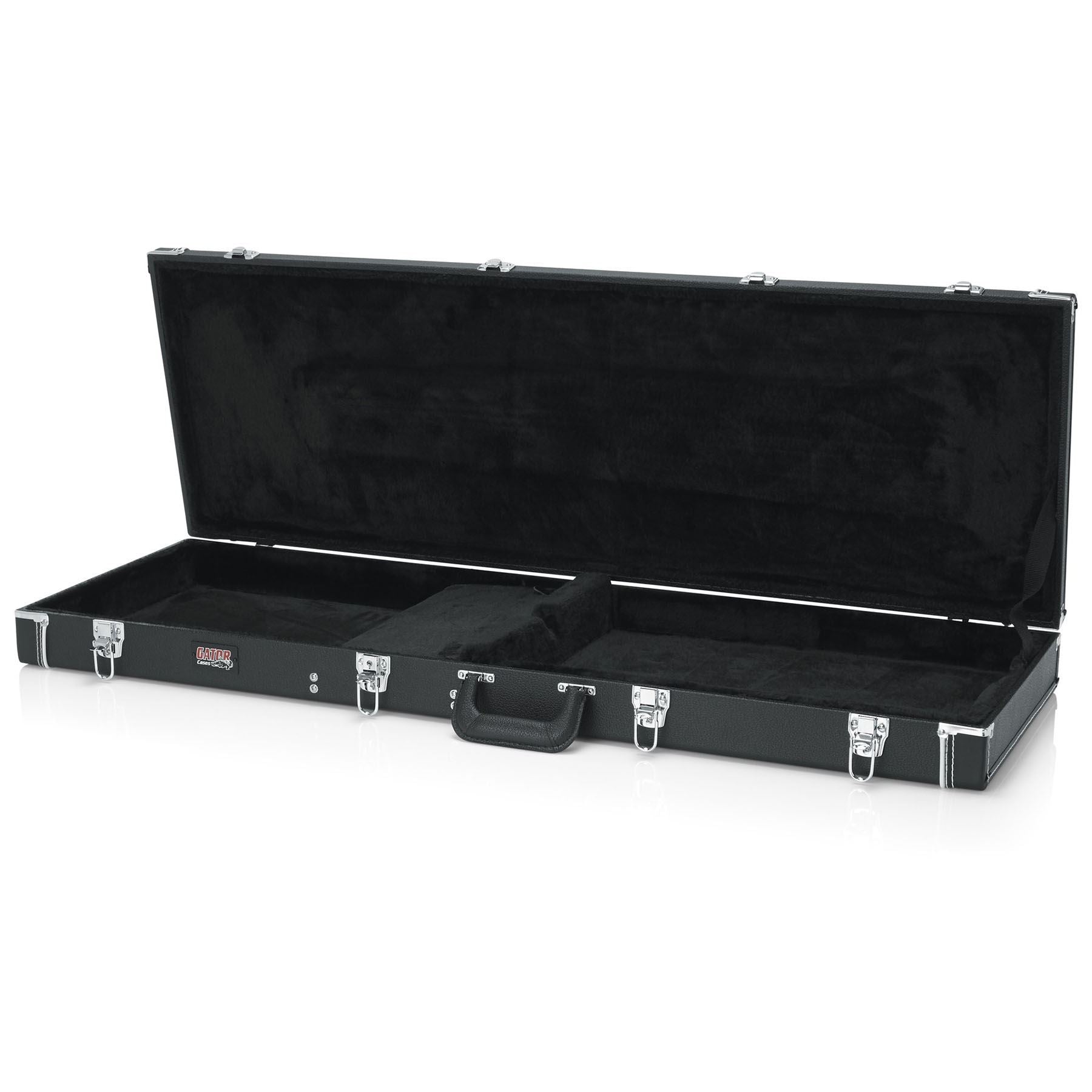 Gator Cases Deluxe Wood Case fits Yamaha TRBX174, TRBX304 Bass