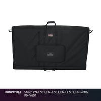 Gator 60" Transport Bag for Sharp PN-E601, PN-E603, PN-LE601, PN-R606, PN-V601
