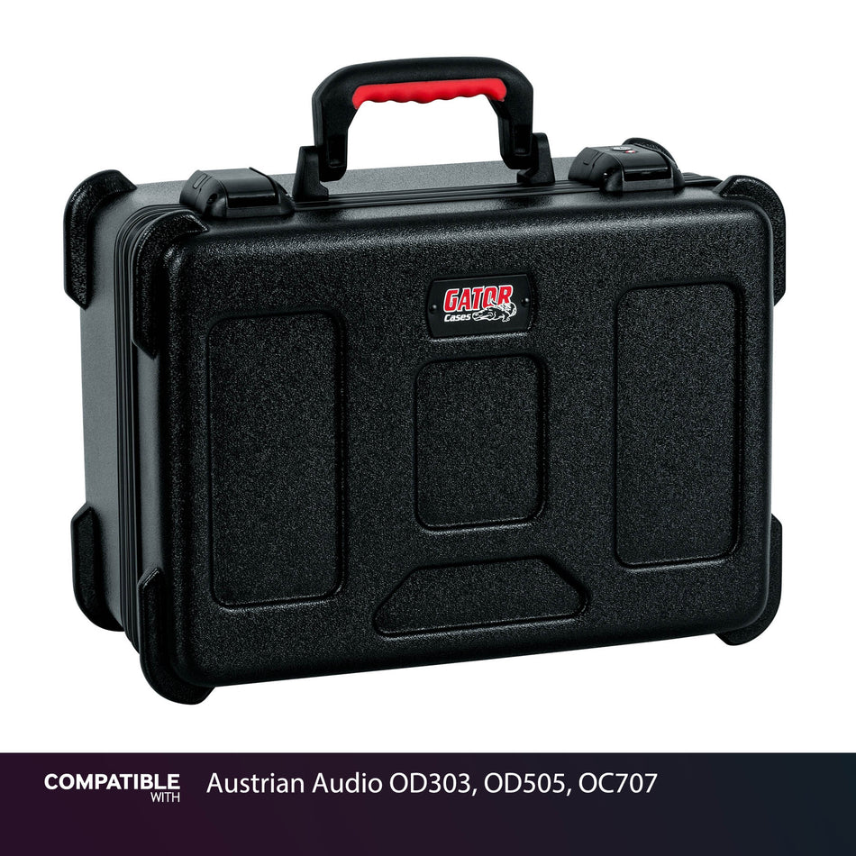 Gator 30 Mic Travel Case for Austrian Audio OD303, OD505, OC707