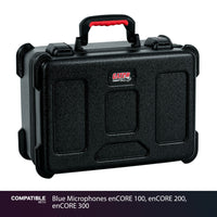 Gator 30 Mic Travel Case for Blue Microphones enCORE 100, enCORE 200, enCORE 300
