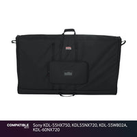 Gator 60" Transport Bag for Sony KDL-55HX750, KDL55NX720, KDL-55W802A, KDL-60NX720