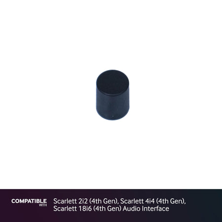 Focusrite Channel Gain Knob for Scarlett 2i2 (4th Gen), Scarlett 4i4 (4th Gen), Scarlett 18i6 (4th Gen) Audio Interface