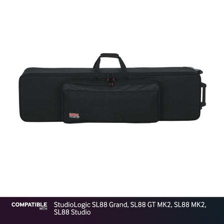 Gator Keyboard Case for StudioLogic SL88 Grand, SL88 GT MK2, SL88 MK2, SL88 Studio