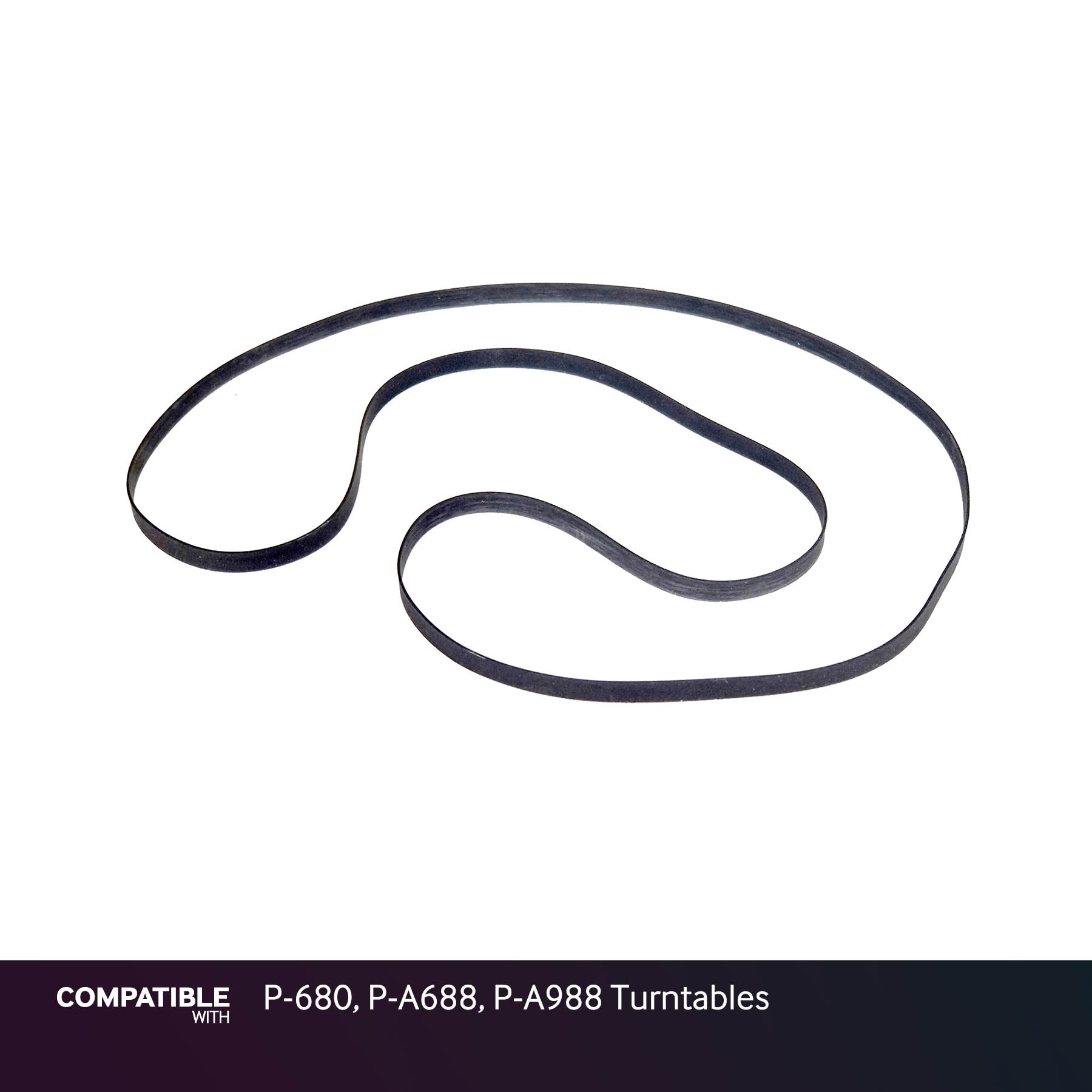 TEAC Drive Belt for P-680, P-A688, P-A988 Turntables