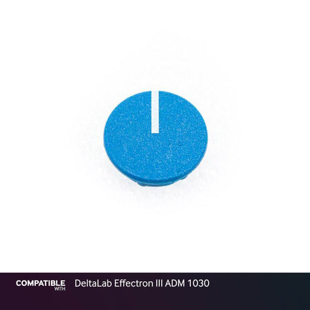Blue Knob Cap with Line for DeltaLab Effectron III ADM 1030