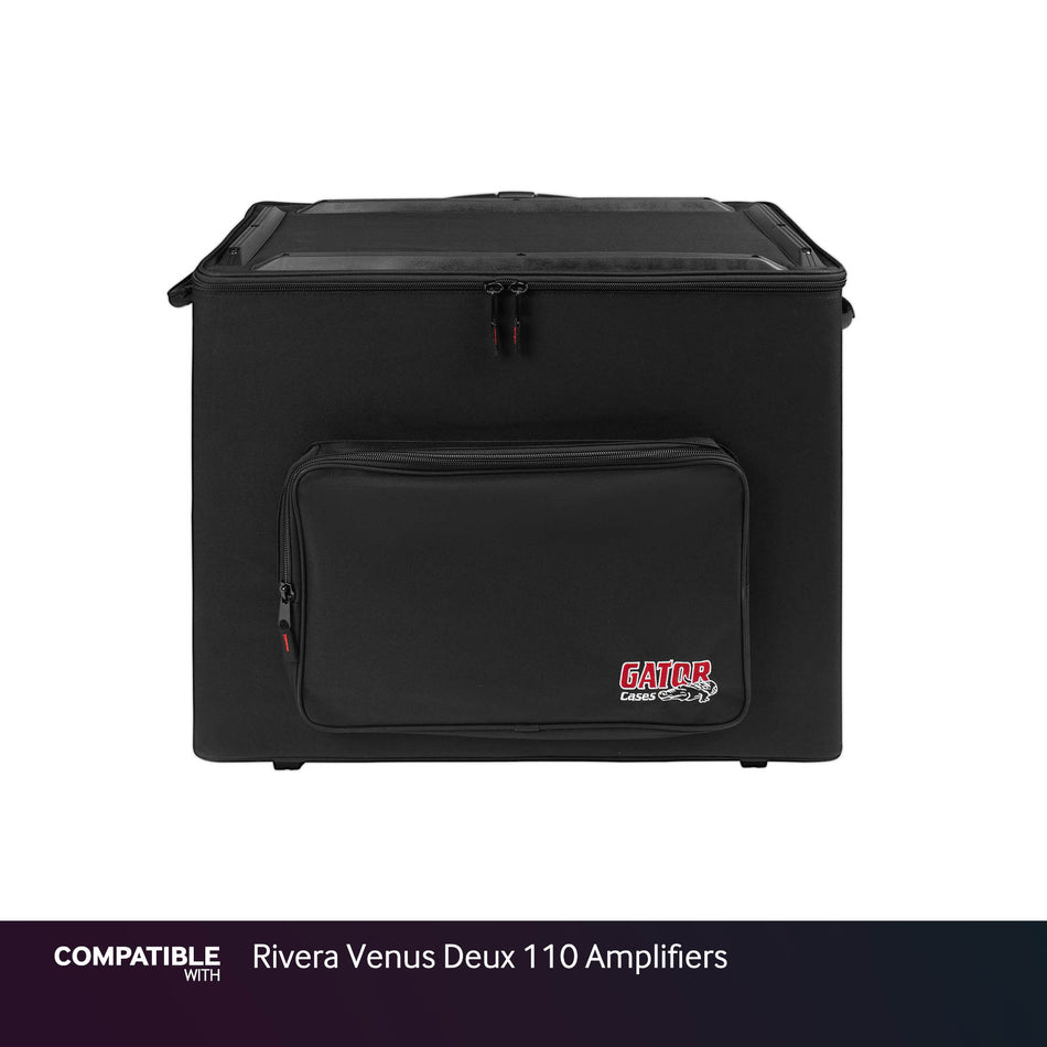 Gator Amp Transporter with Wheels for Rivera Venus Deux 110 Amplifiers