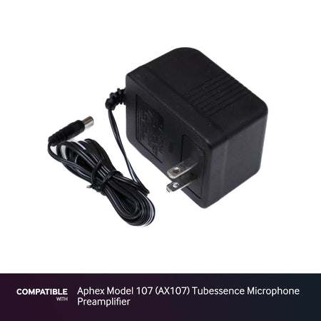 24VAC Power Supply for Aphex Model 107 (AX107) Tubessence Microphone Preamplifier