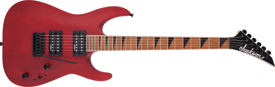 DNLC - Jackson JS Series Dinky Arch Top JS24 DKAM Electric Guitar, Red Stain