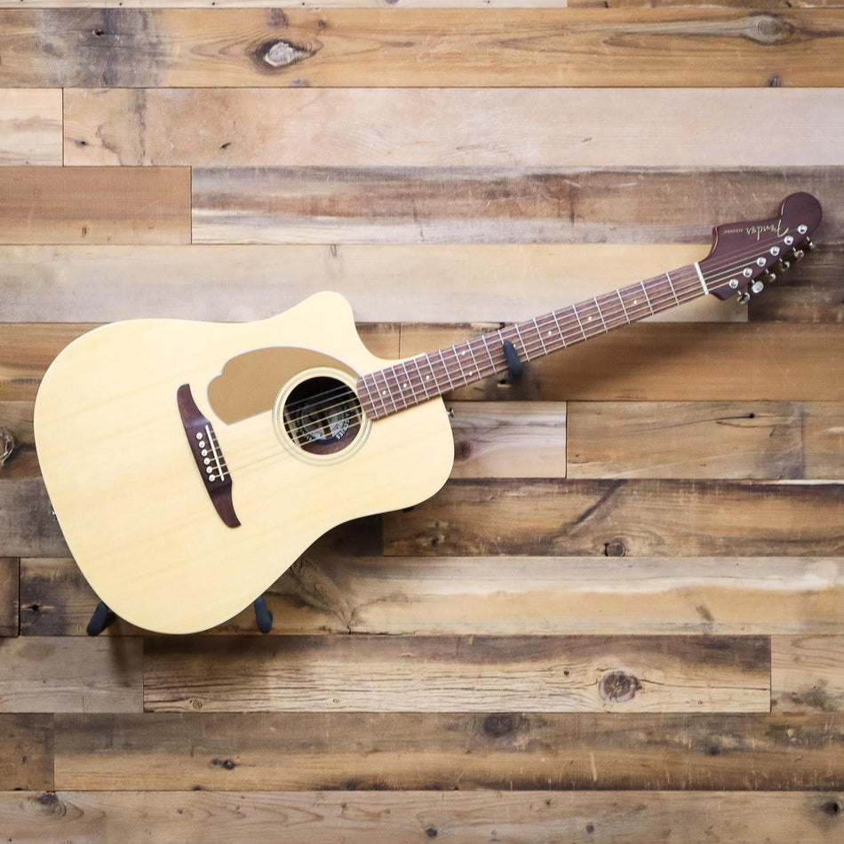 Fender Redondo Player LH Left-Handed Acoustic Electric Guitar, Natural