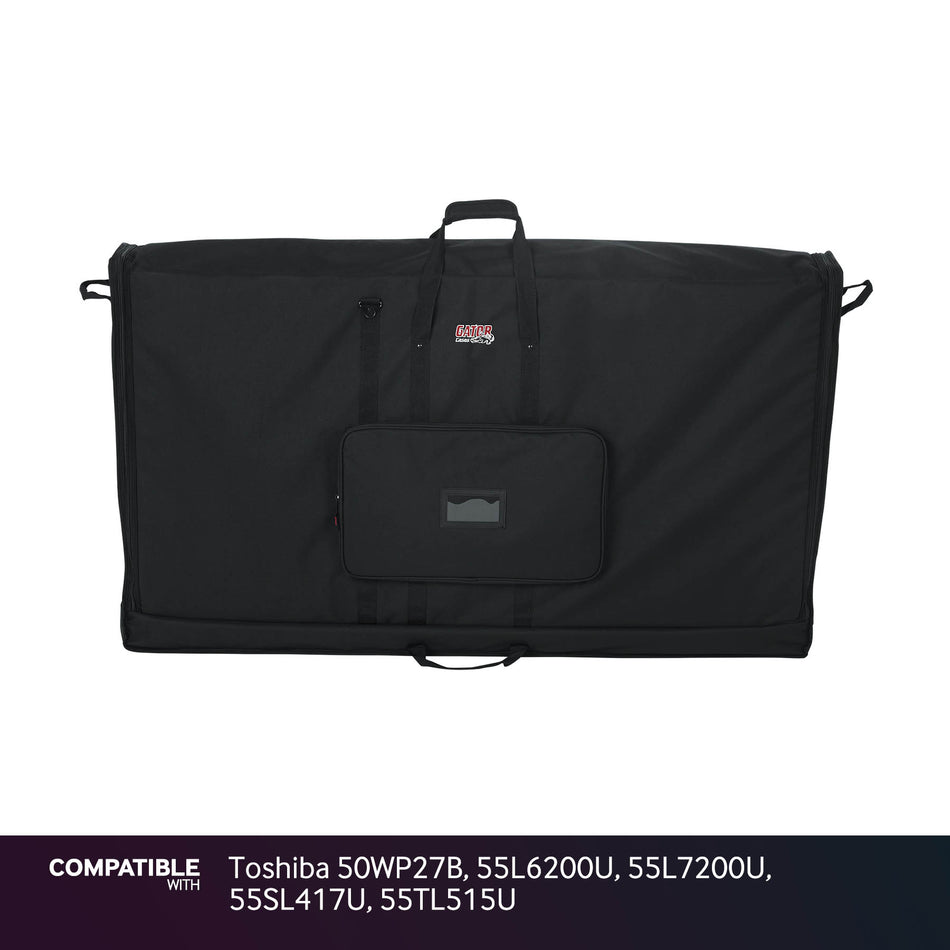 Gator 60" Transport Bag for Toshiba 50WP27B, 55L6200U, 55L7200U, 55SL417U, 55TL515U