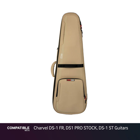 Gator Tan ICON Case for Charvel DS-1 FR, DS1 PRO STOCK, DS-1 ST Guitars