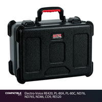 Gator 30 Mic Travel Case for Electro-Voice RE420, PL-80A, PL-80C, ND76, ND76S, ND86, CO9, RE520