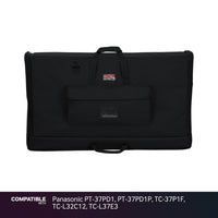 Gator LCD Screen Gig Bag for Panasonic PT-37PD1, PT-37PD1P, TC-37P1F, TC-L32C12, TC-L37E3