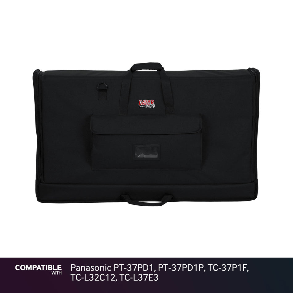 Gator LCD Screen Gig Bag for Panasonic PT-37PD1, PT-37PD1P, TC-37P1F, TC-L32C12, TC-L37E3