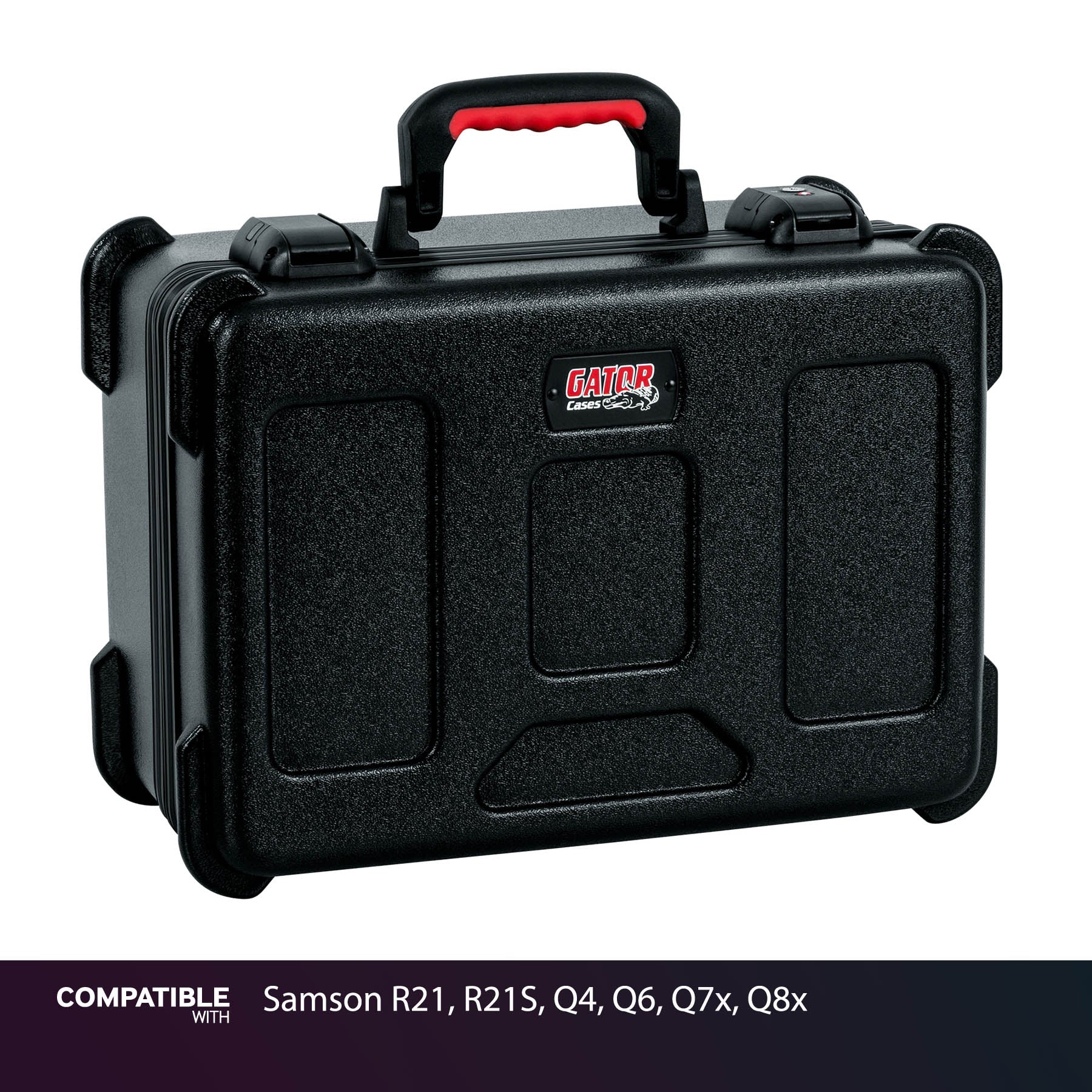 Gator 30 Mic Travel Case for Samson R21, R21S, Q4, Q6, Q7x, Q8x