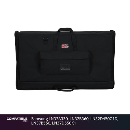 Gator LCD Screen Gig Bag for Samsung LN32A330, LN32B360, LN32D450G1D, LN37B550, LN37D550K1