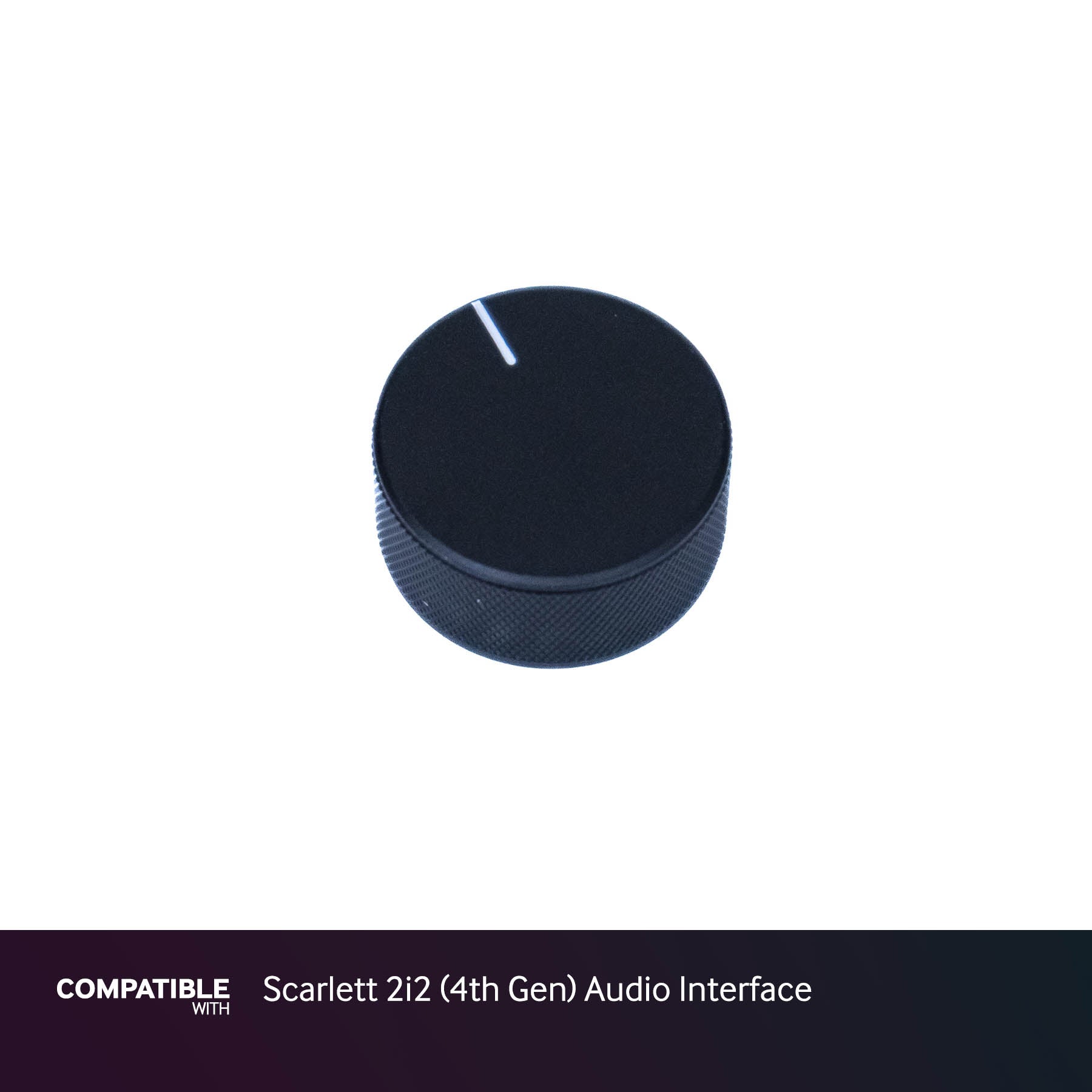 Focusrite Large Monitor Knob for Scarlett 2i2 (4th Gen) Audio Interface