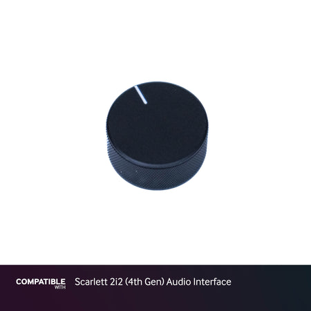 Focusrite Large Monitor Knob for Scarlett 2i2 (4th Gen) Audio Interface