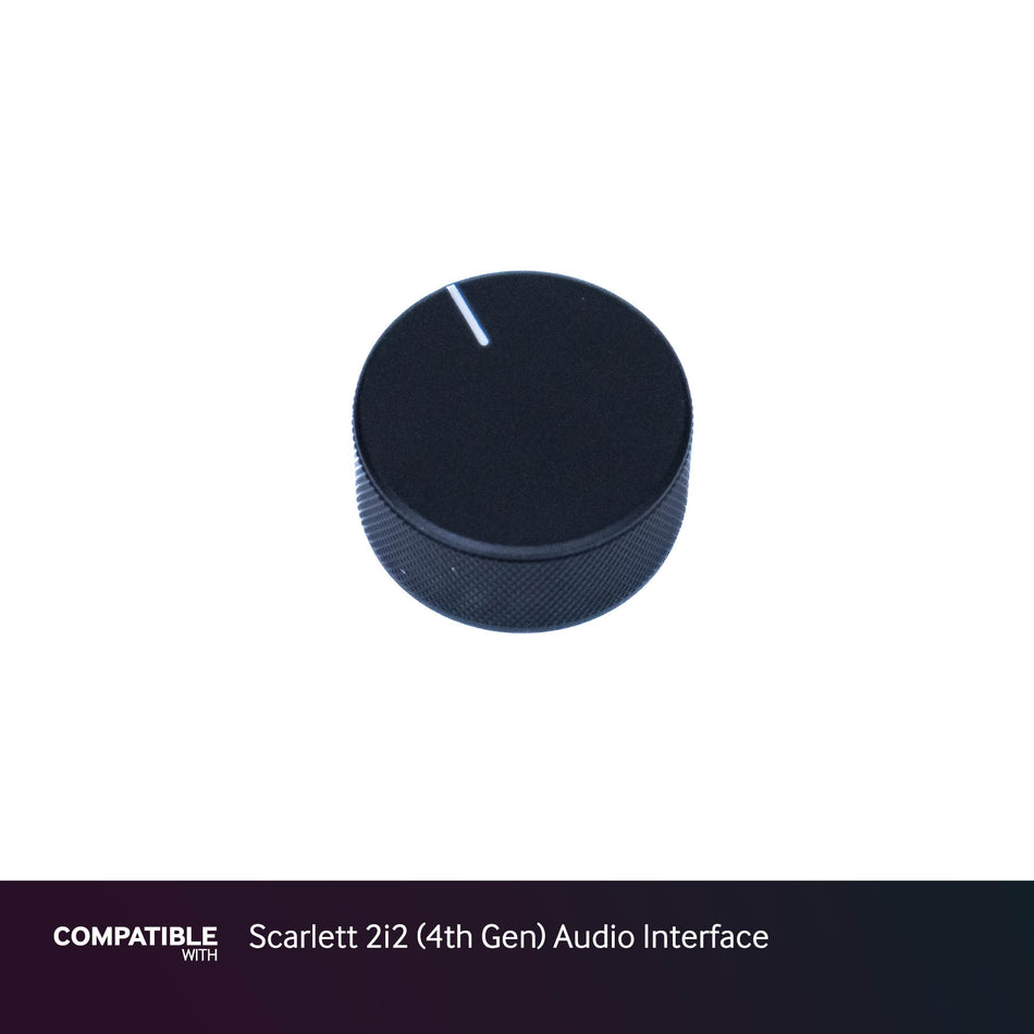 Focusrite Large Monitor Knob for Scarlett 2i2 (4th Gen) Audio Interface