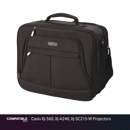 Gator Laptop & Projector Case for Casio XJ-560, XJ-A240, XJ-SC215-W Projectors