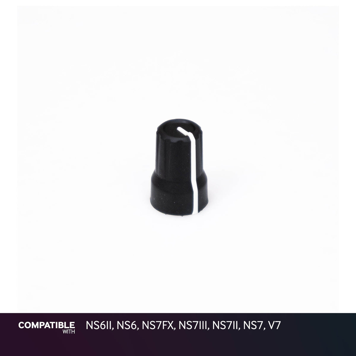 Numark Black Start/Stop Knob for NS6II, NS6, NS7FX, NS7III, NS7II, NS7, V7