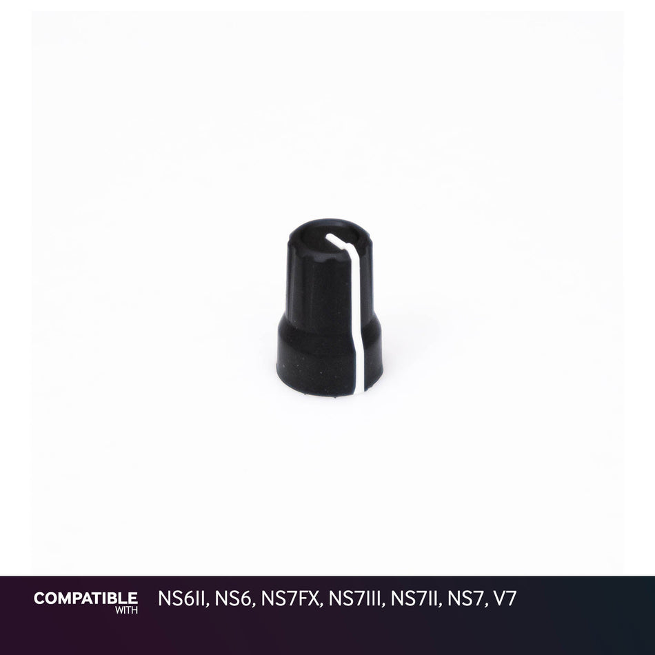 Numark Black Start/Stop Knob for NS6II, NS6, NS7FX, NS7III, NS7II, NS7, V7