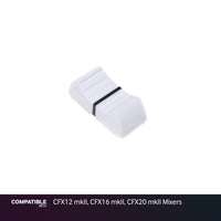 Mackie White Fader Cap with Black Line for CFX12 mkII, CFX16 mkII, CFX20 mkII Mixers