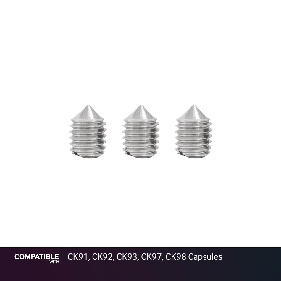 AKG Grub Set Screw Set for CK91, CK92, CK93, CK97, CK98 Capsules