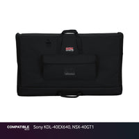 Gator LCD Screen Gig Bag for Sony KDL-40EX640, NSX-40GT1