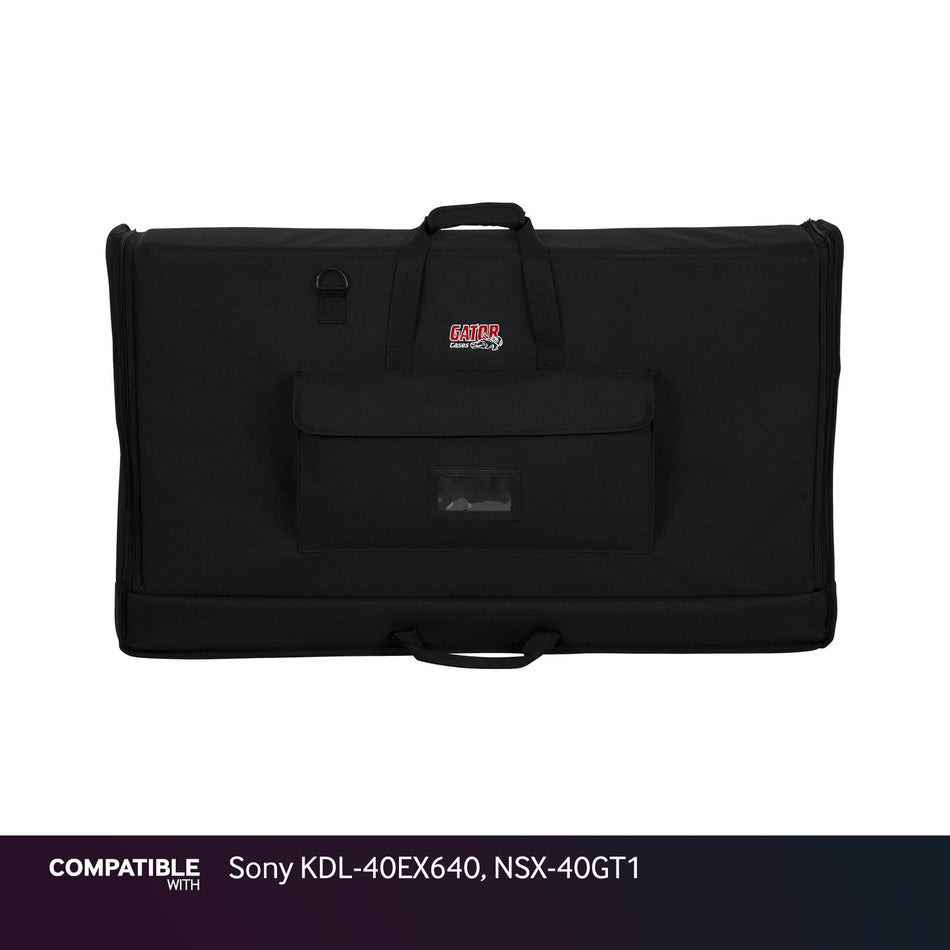 Gator LCD Screen Gig Bag for Sony KDL-40EX640, NSX-40GT1