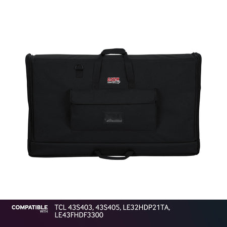 Gator LCD Screen Gig Bag for TCL 43S403, 43S405, LE32HDP21TA, LE43FHDF3300