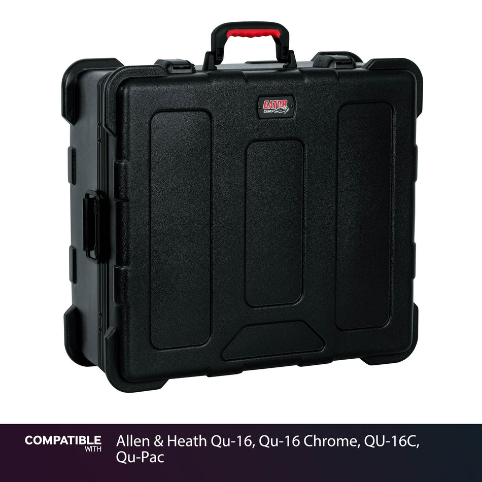 Gator Pop-Up Mixer Case for Allen & Heath Qu-16, Qu-16 Chrome, QU-16C, Qu-Pac