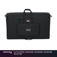 Gator LCD Screen Gig Bag for LG 37LV3500, 39LN5300, 42LM5800, 42LM6200, 42LS5700