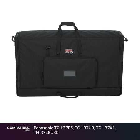 Gator LCD Screen Gig Bag for Panasonic TC-L37E5, TC-L37U3, TC-L37X1, TH-37LRU30