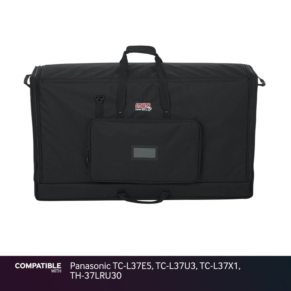 Gator LCD Screen Gig Bag for Panasonic TC-L37E5, TC-L37U3, TC-L37X1, TH-37LRU30