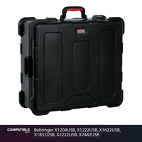 Gator Pop-Up Mixer Case for Behringer X1204USB, X1222USB, X1622USB, X1832USB, X2222USB, X2442USB