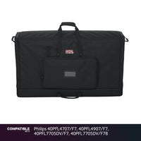 Gator LCD Screen Gig Bag for Philips 40PFL4707/F7, 40PFL4907/F7, 40PFL7705DV/F7, 40PFL7705DV/F7B