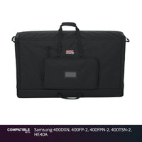 Gator LCD Screen Gig Bag for Samsung 400DXN, 400FP-2, 400FPN-2, 400TSN-2, HE40A