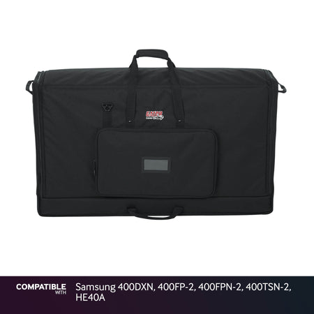 Gator LCD Screen Gig Bag for Samsung 400DXN, 400FP-2, 400FPN-2, 400TSN-2, HE40A