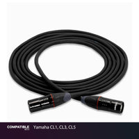 Hosa 10-foot EtherCON Cable for Yamaha CL1, CL3, CL5