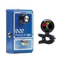 Digitech DOD 201 Phasor Pedal Bundle with Snark X Clip-On Tuner